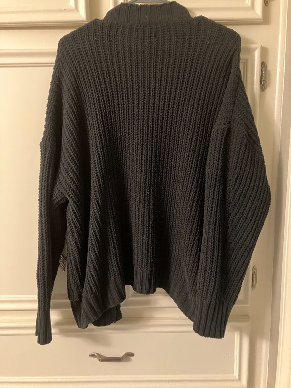 American Eagle Black Open Front Cardigan/ Sweater size L - Picture 4 of 4